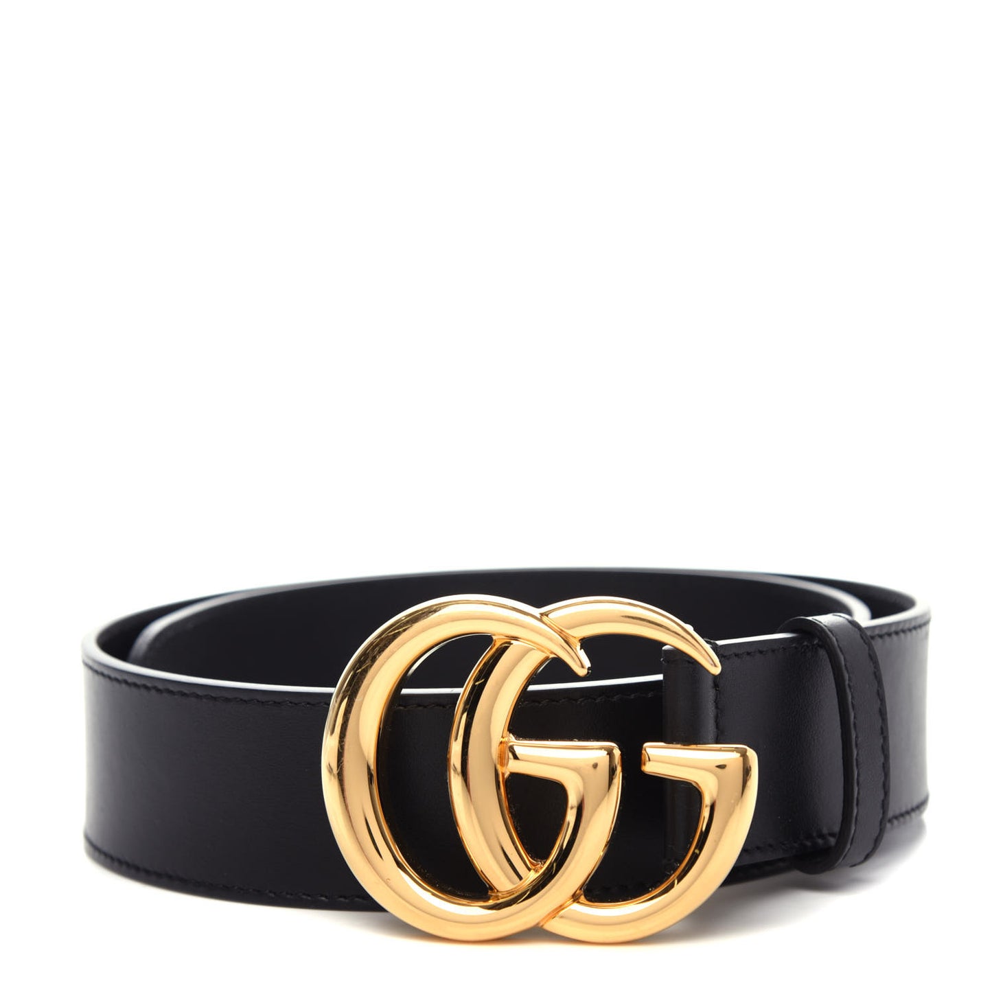 Plutone Calfskin Double G 40mm Belt 70 28 Black