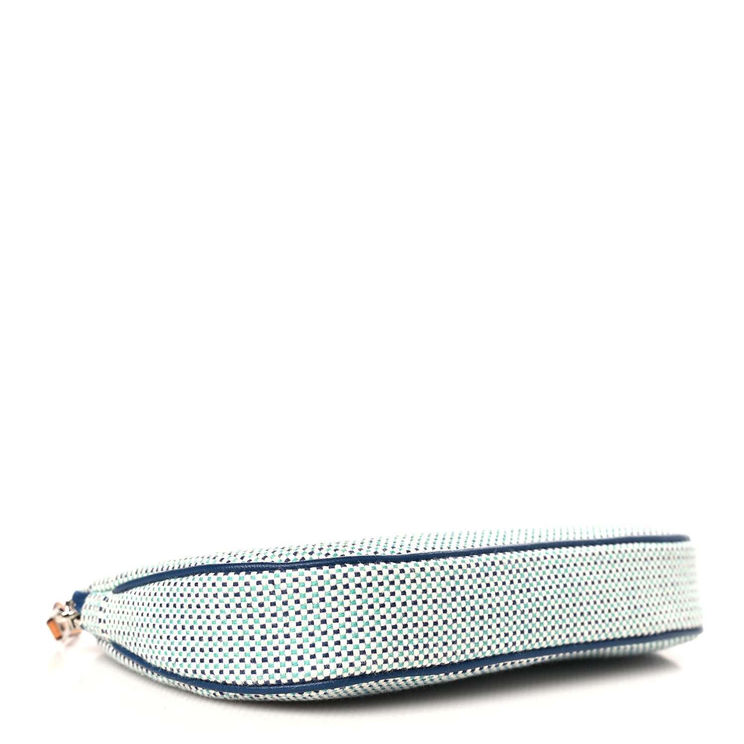 Hermes Tricolor Canvas Echappee Case Marine 4 of 6