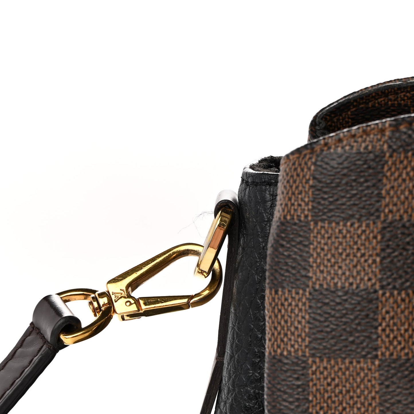 Cuir Taurillon Damier Ebene Normandy Black