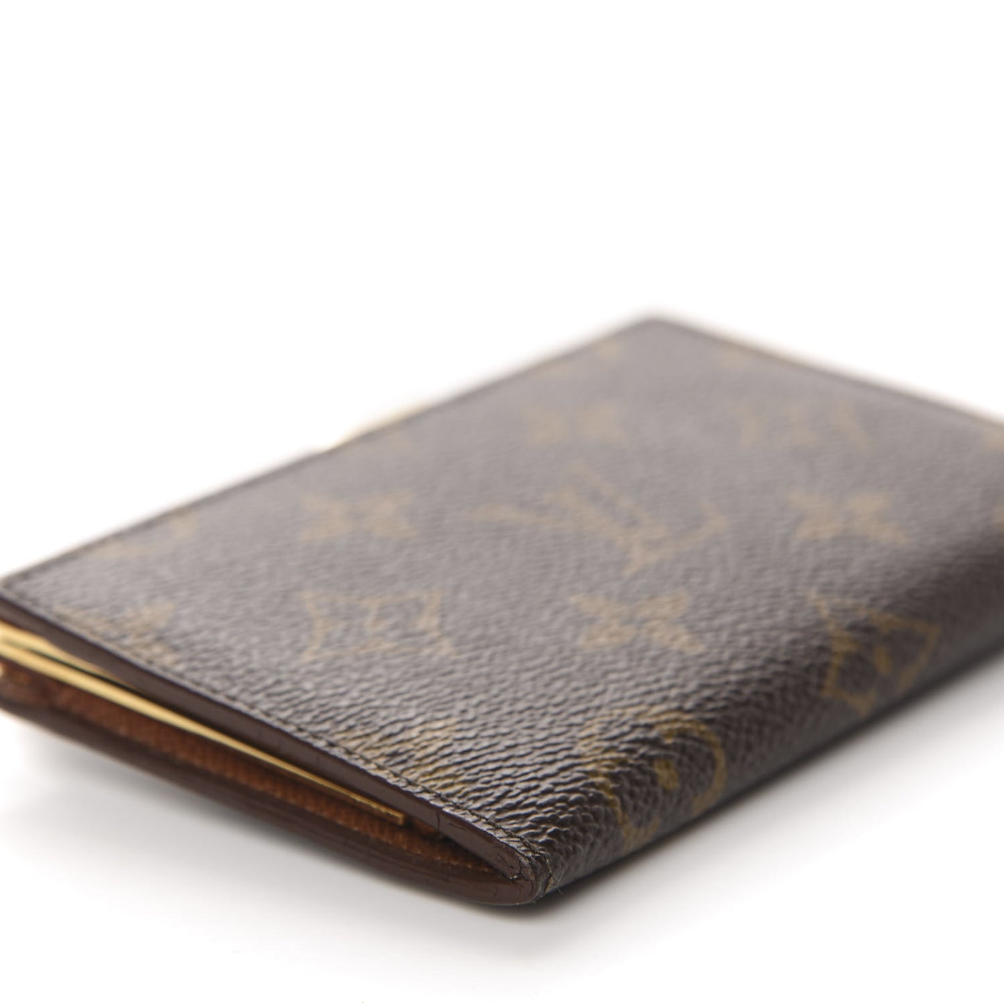 Monogram French Kiss Lock Coin Purse
