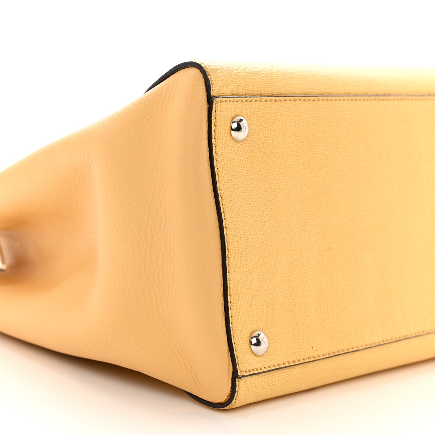 Vitello Elite Flamingo Regular 2Jours Tote Giallo Alchemy
