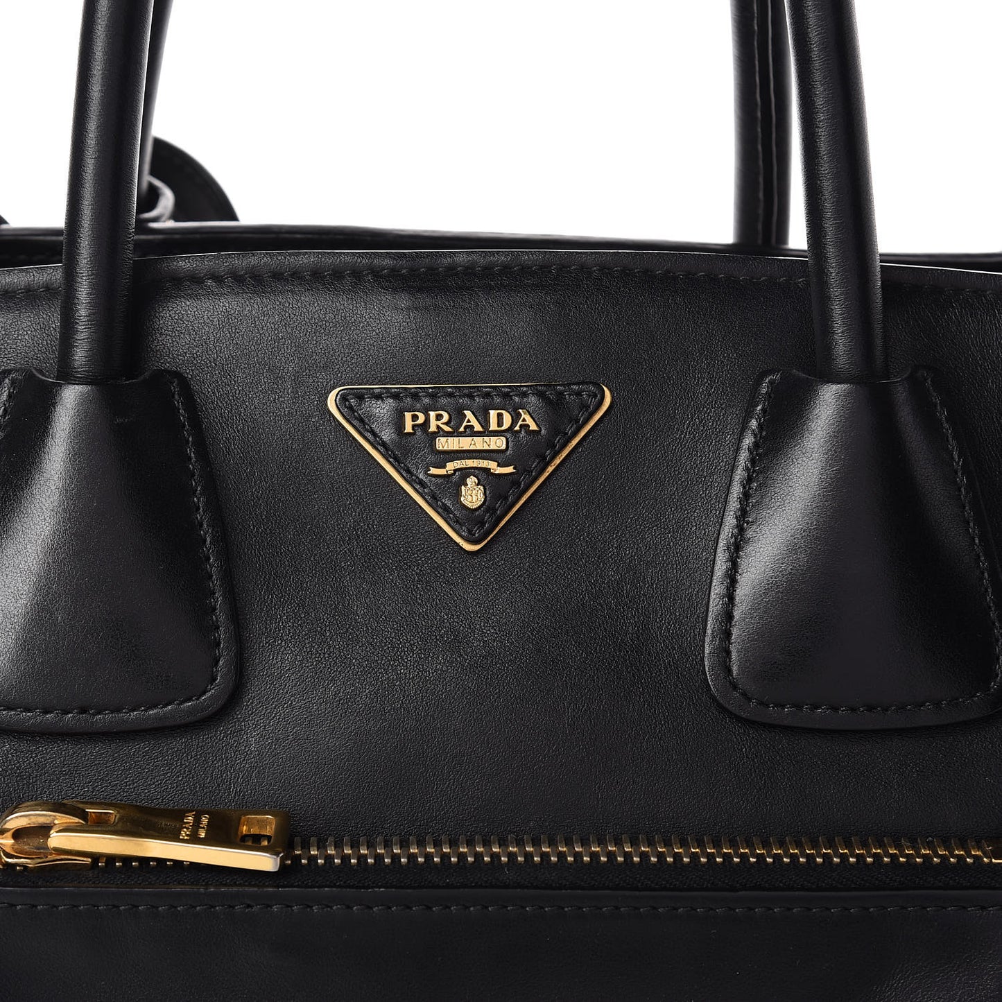 Soft Calfskin Shopping Tote Black