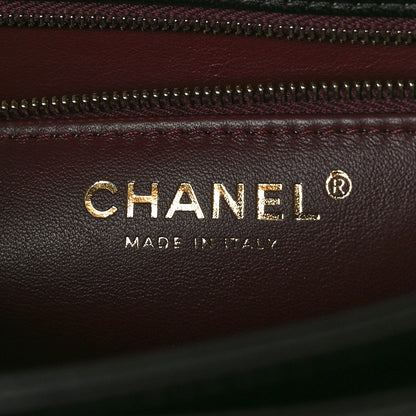 Chanel Lambskin Quilted Medium Trendy CC Flap Dual Handle Bag Black 6 of 10