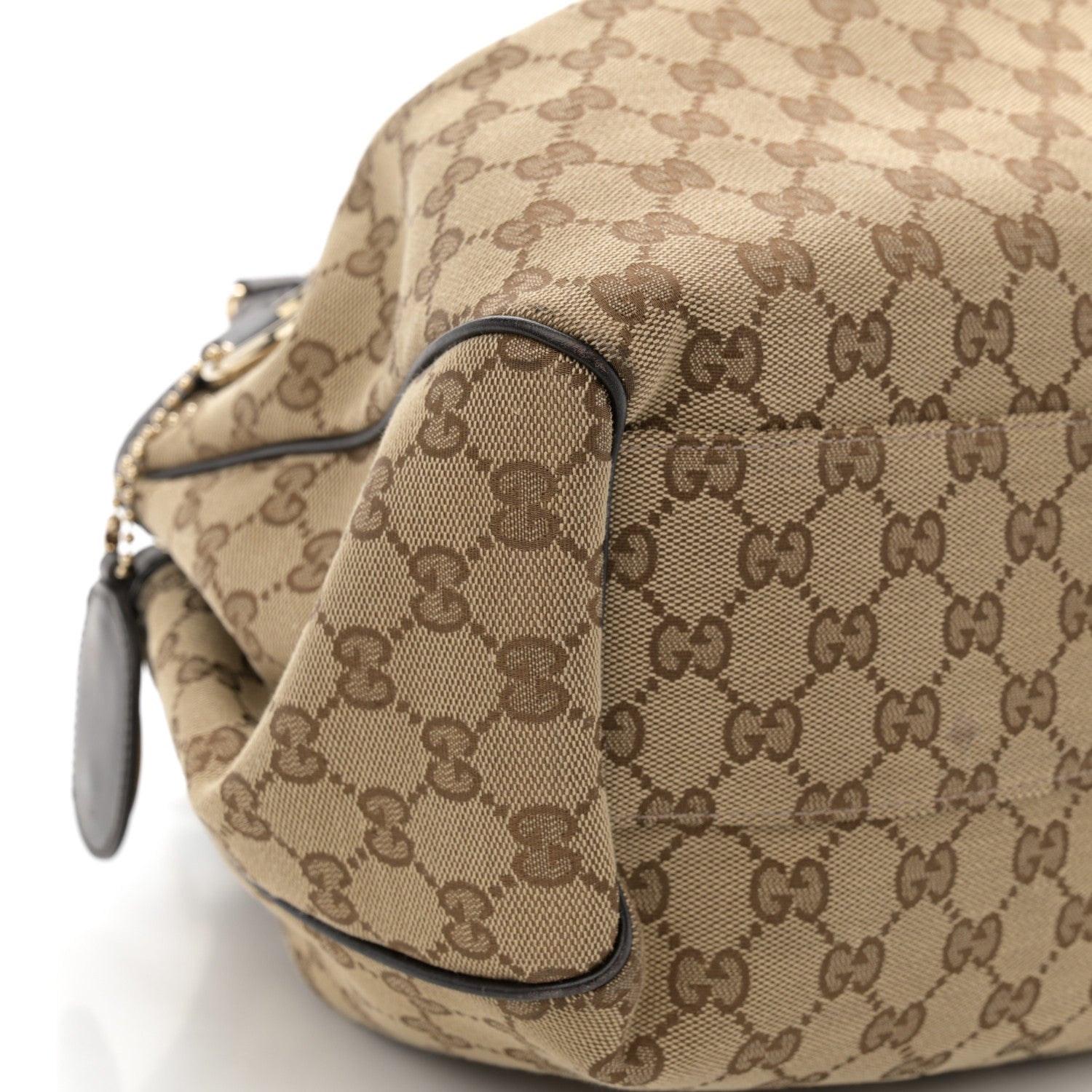 Gucci Monogram Medium Sukey Tote Dark Brown 9 of 12