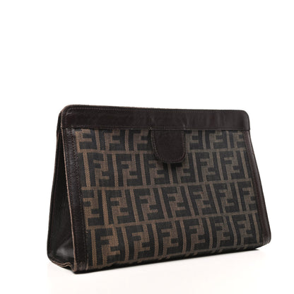 Fendi Zucca Zip Pouch Tobacco 3 of 8