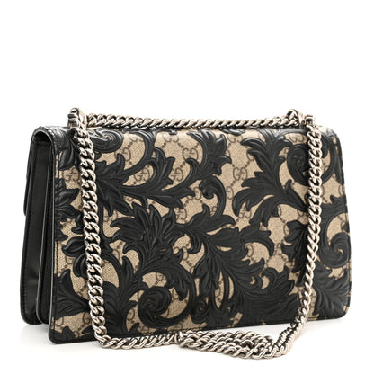 Gucci GG Supreme Monogram Arabesque Small Dionysus Shoulder Bag Black 3 of 13