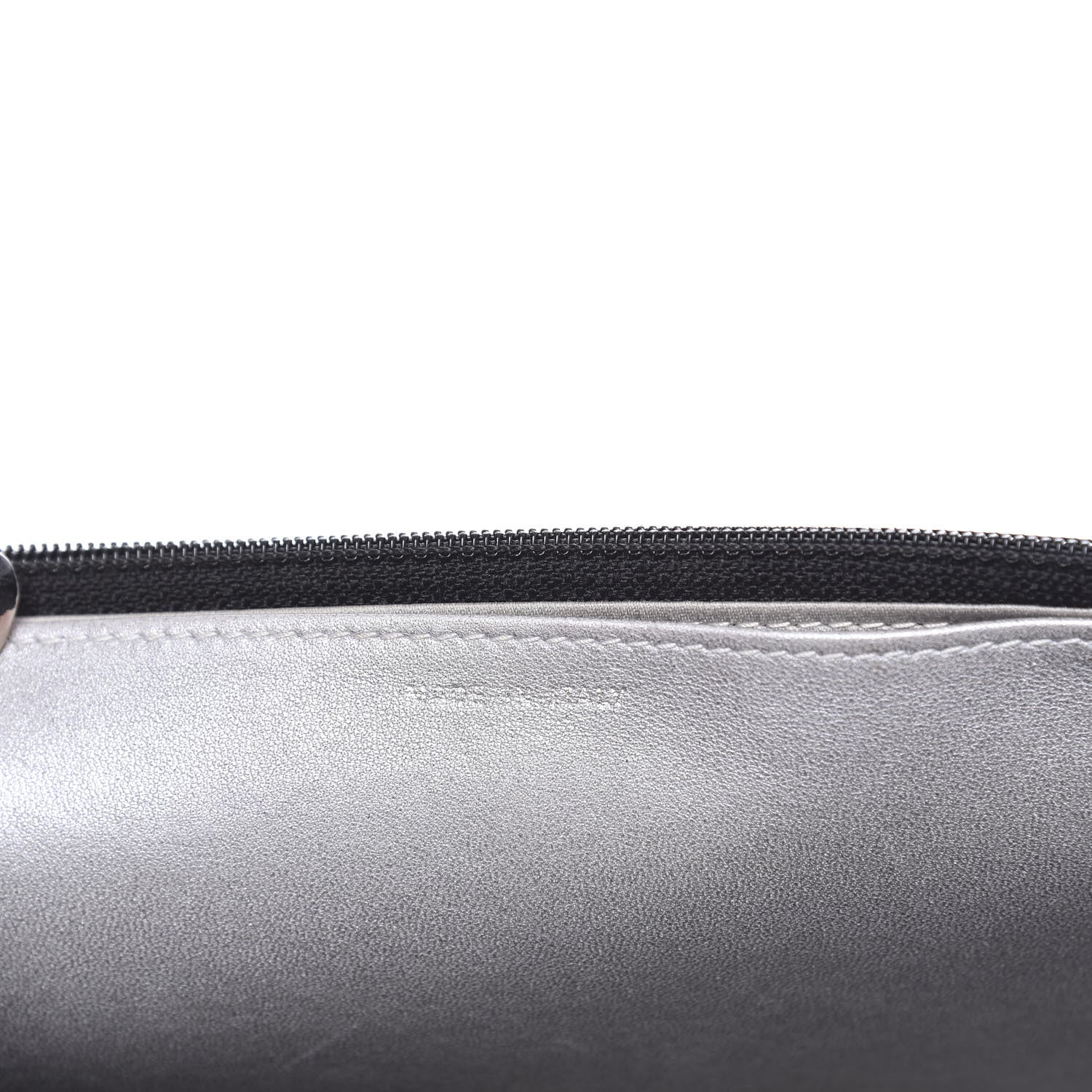 Chanel Lambskin Camellia Embossed Wallet on Chain WOC Black 6 of 13