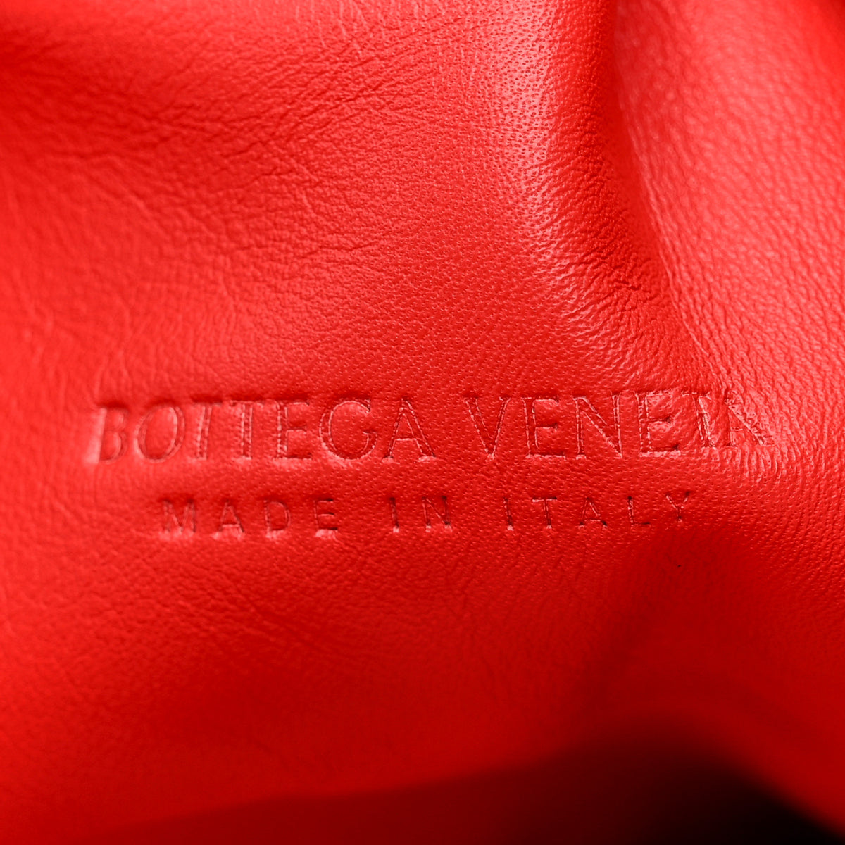 Bottega Veneta Smooth Butter Calf The Pouch Oversized Clutch Bright Red 6 of 10