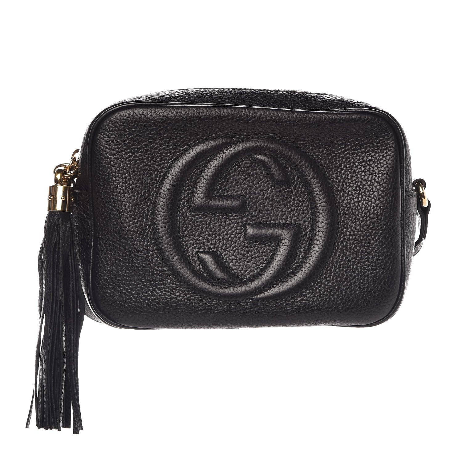 Gucci Pebbled Calfskin Small Soho Disco Bag Black 1 of 8