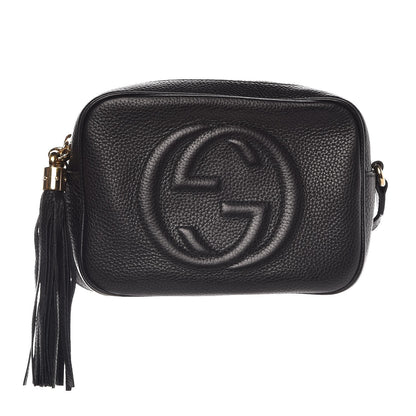 Gucci Pebbled Calfskin Small Soho Disco Bag Black 1 of 8
