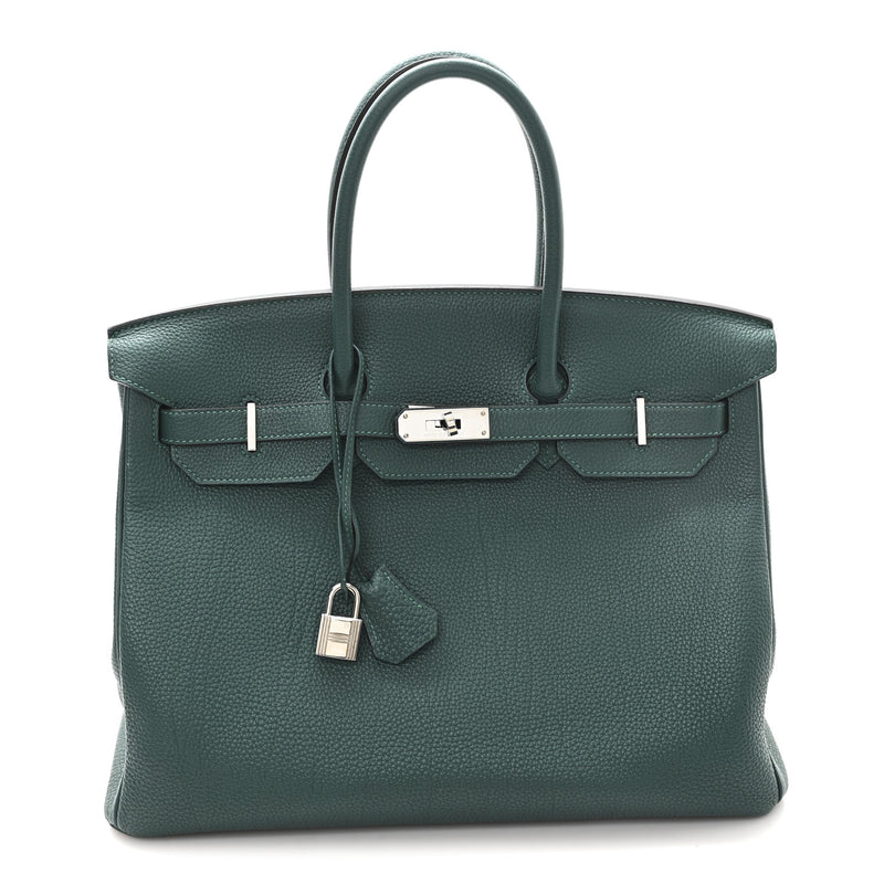 Hermès Togo BIRKIN 35 Malachite