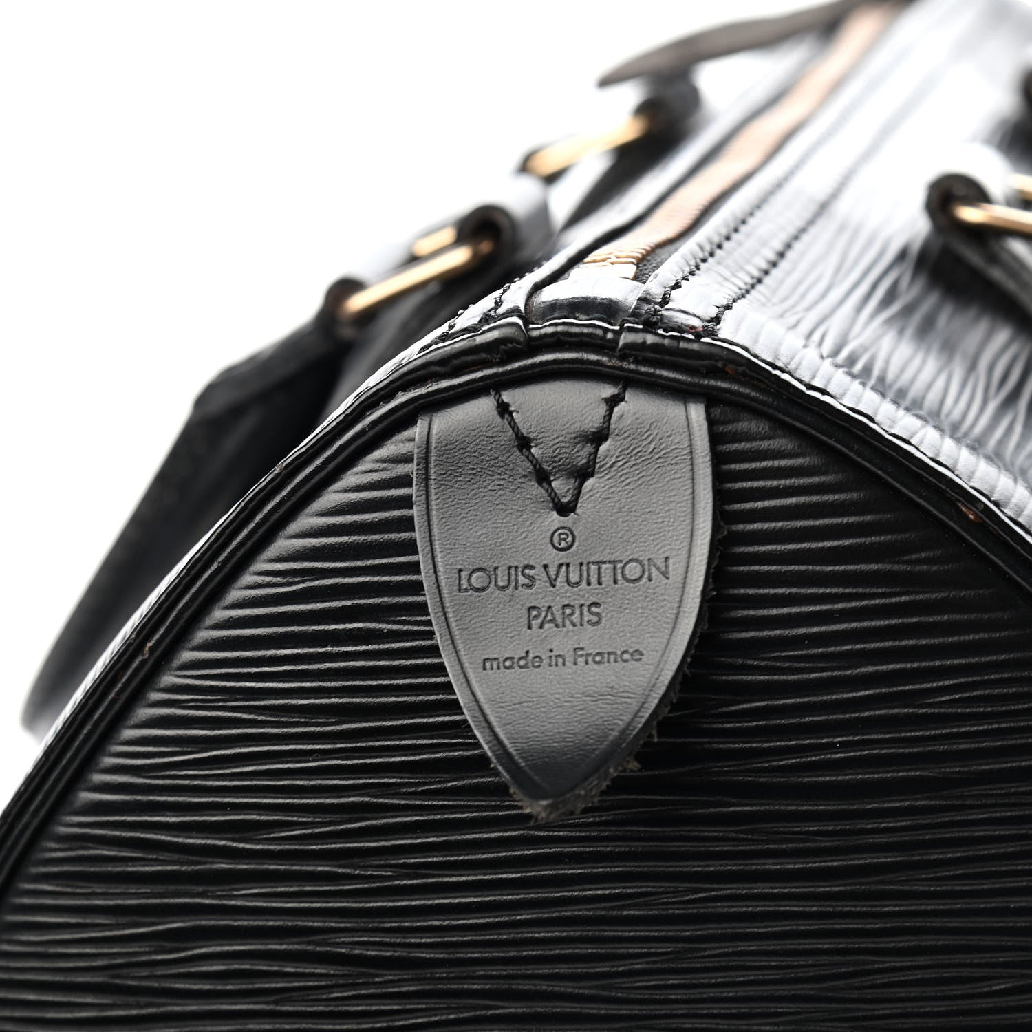 Louis Vuitton Epi Speedy 25 Black 9 of 9