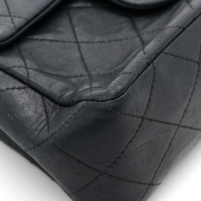 Chanel Lambskin Quilted Mini Square Flap Bag Black 16 of 19