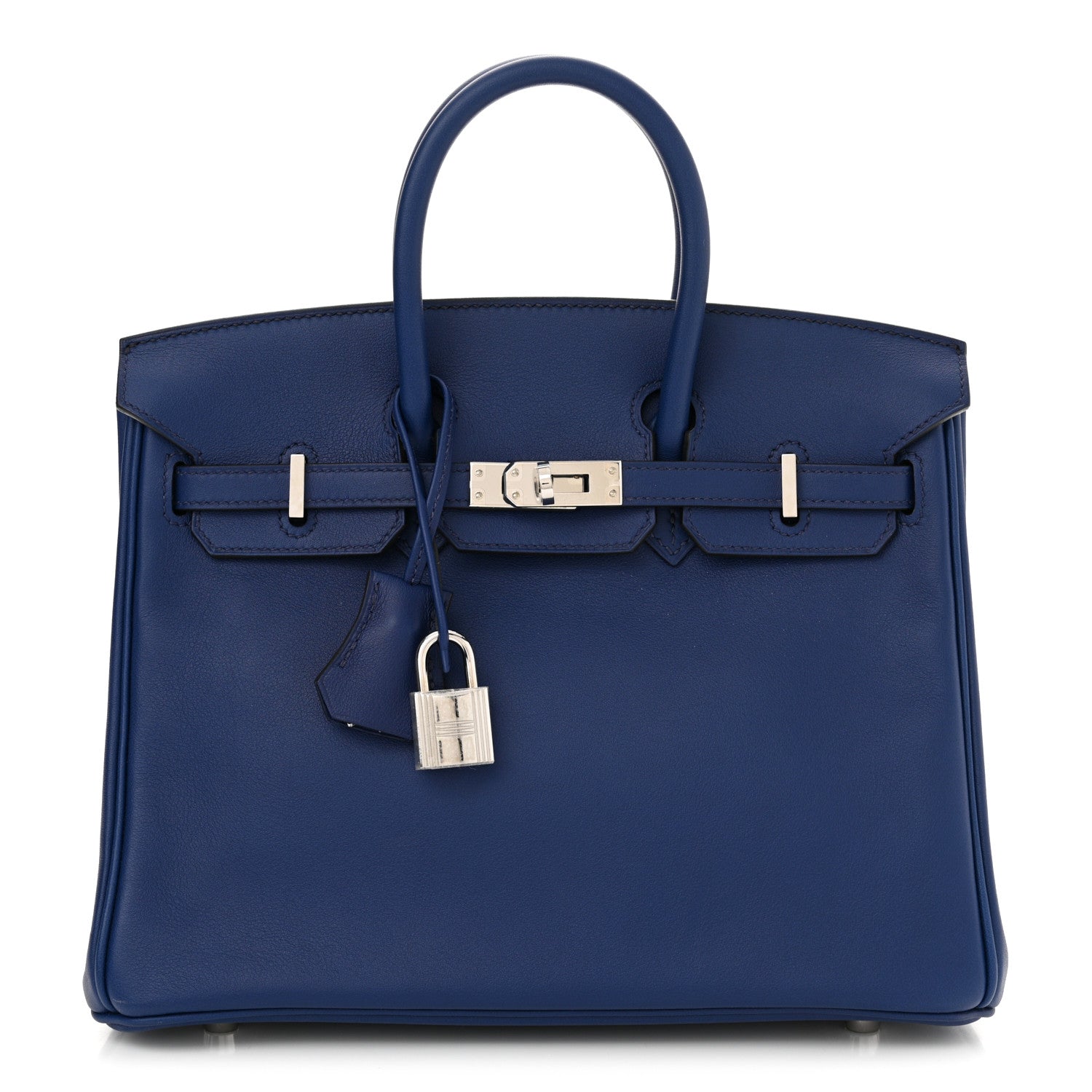 Hermes Swift Birkin 25 Bleu Saphir 1 of 12