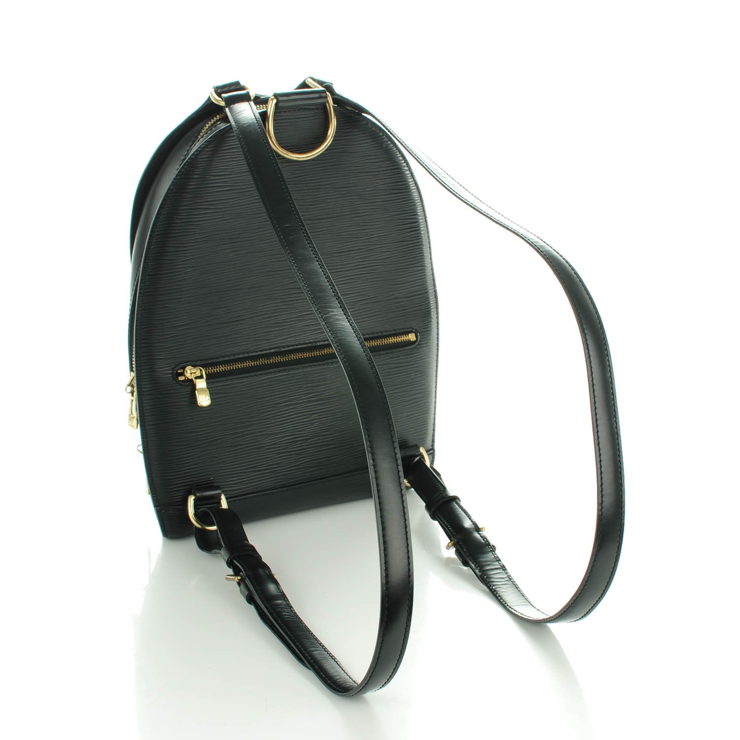 Louis Vuitton Epi Mabillon Backpack Black 3 of 9