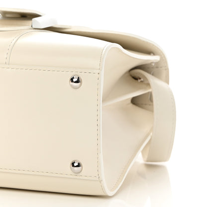 Delvaux Box Calfskin Mini Brillant Satchel Ivory 12 of 13