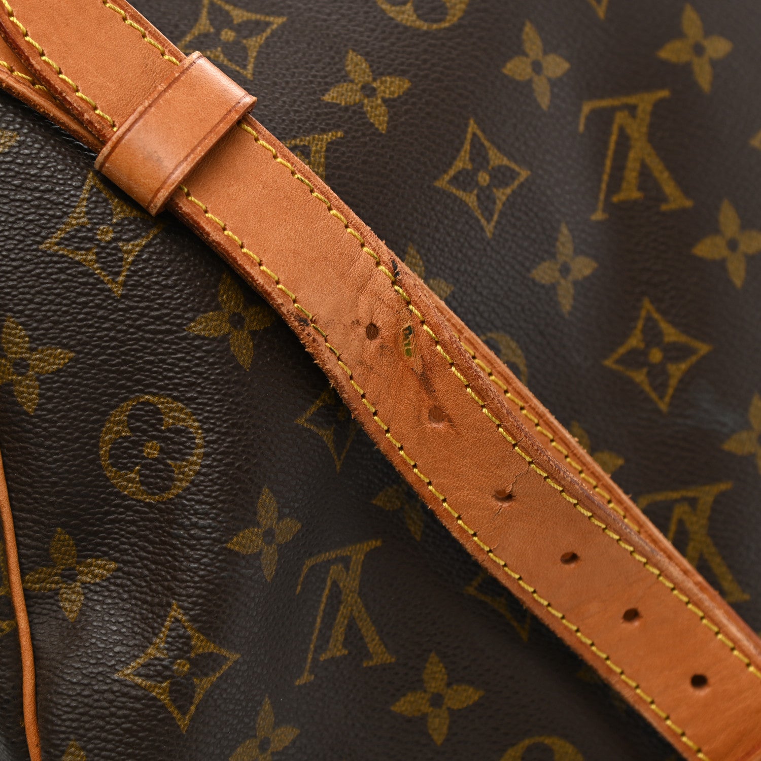 Louis Vuitton Monogram Keepall Bandouliere 60 6 of 14