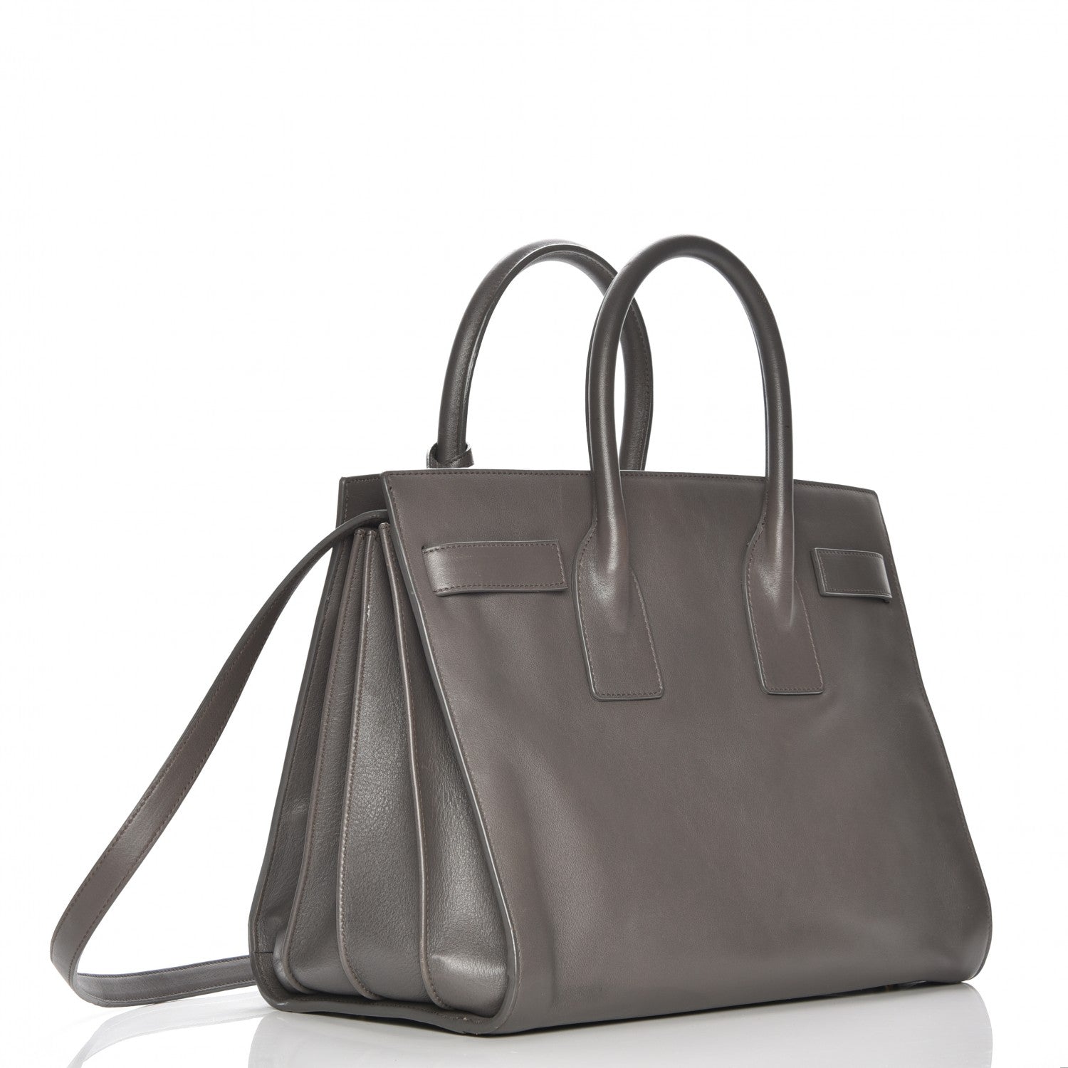 Saint Laurent Calfskin Small Sac De Jour Fog 4 of 10