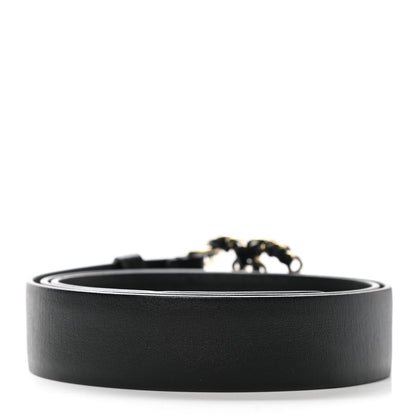 Chanel Calfskin CC Chain Belt 85 34 Black 2 of 8