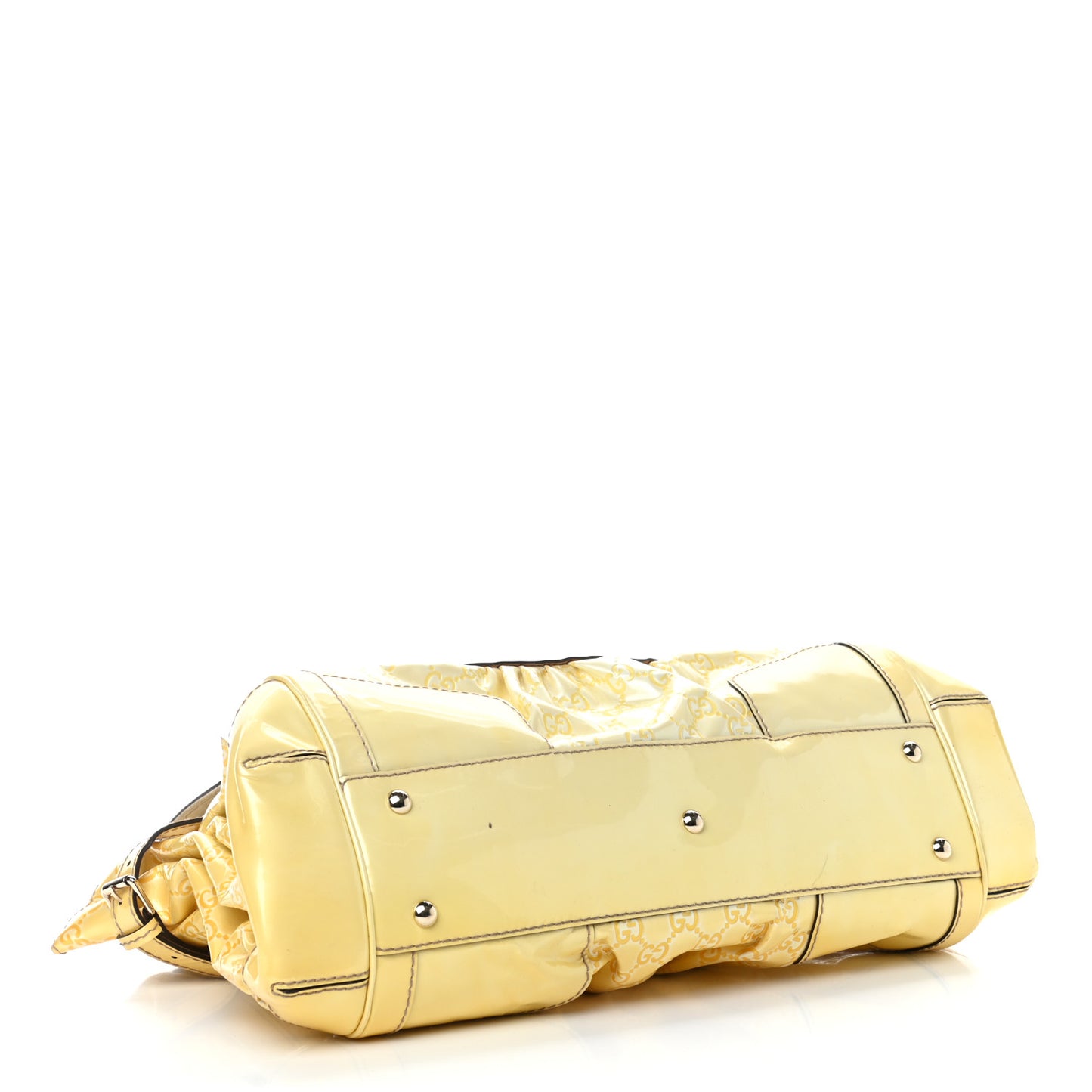 Dialux Guccissima Large Queen Tote Yellow