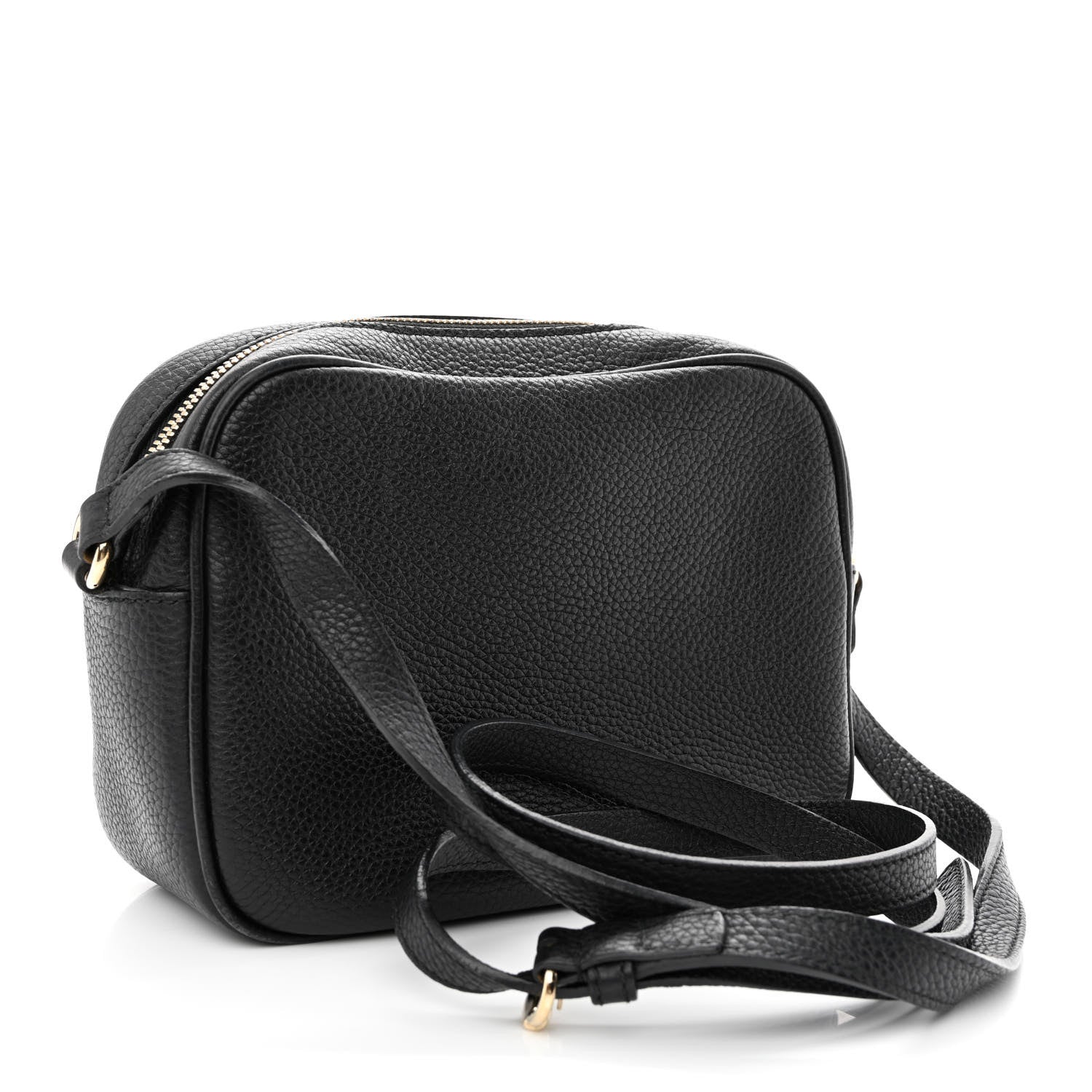 Gucci Pebbled Calfskin Small Soho Disco Bag Black 3 of 10