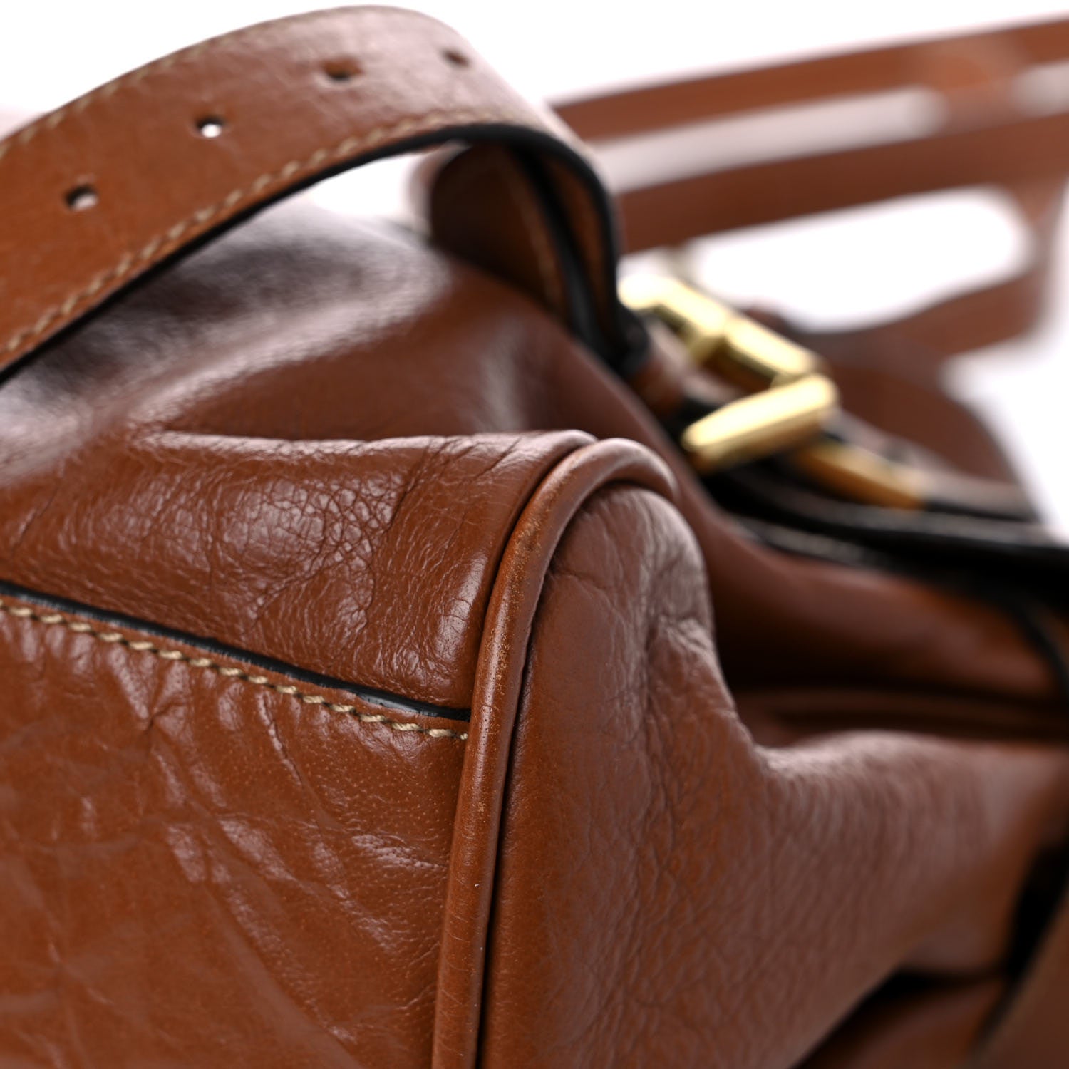 Mulberry Small Grain Calf Medium Alexa Oak 8 of 17