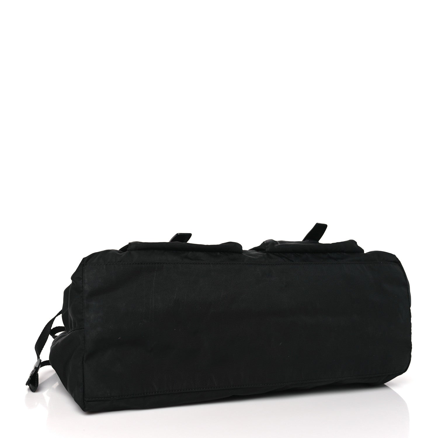 Prada Nylon Vela Drawstring Shopping Tote Black 4 of 15