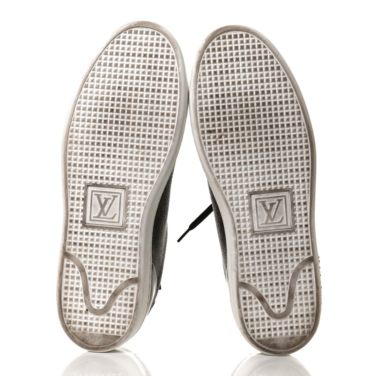 Louis Vuitton Patent Monogram Frontrow Sneakers 39 7 of 11