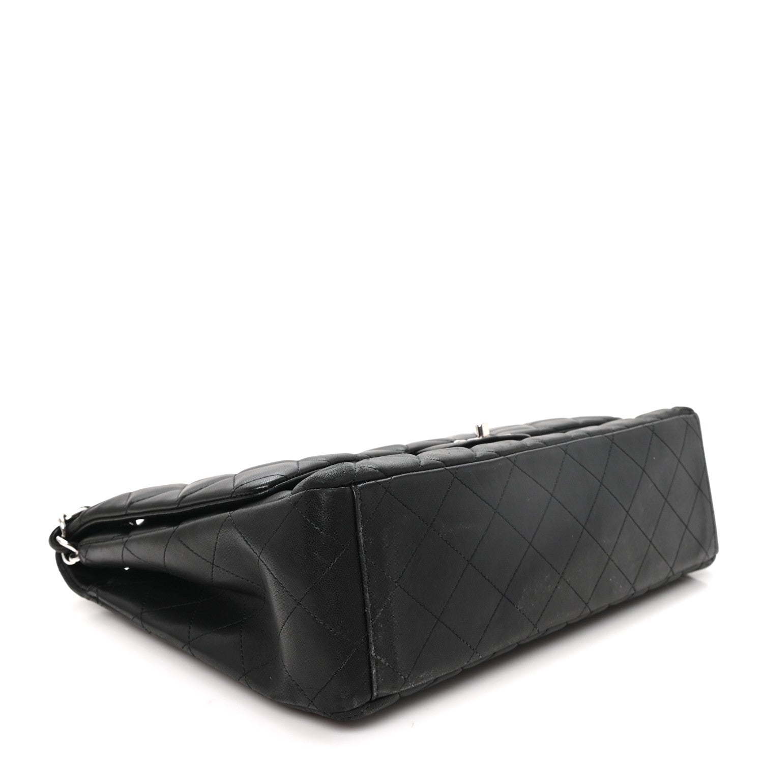 Chanel Lambskin Quilted Maxi Single Flap Black 4 of 10