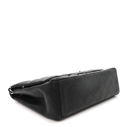 Chanel Lambskin Quilted Maxi Single Flap Black 4 of 10