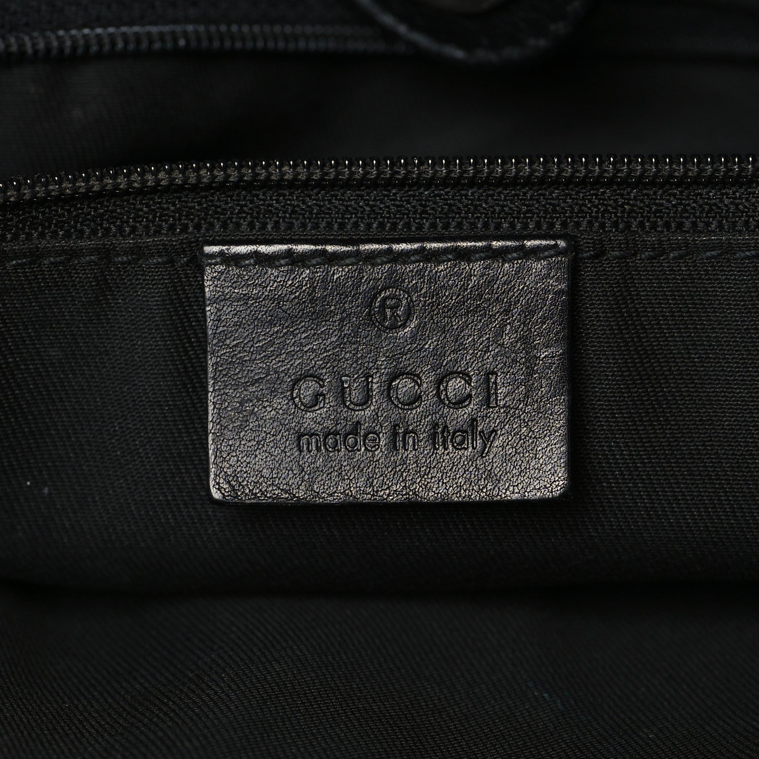 Gucci Monogram Medium Sukey Tote Black 6 of 15