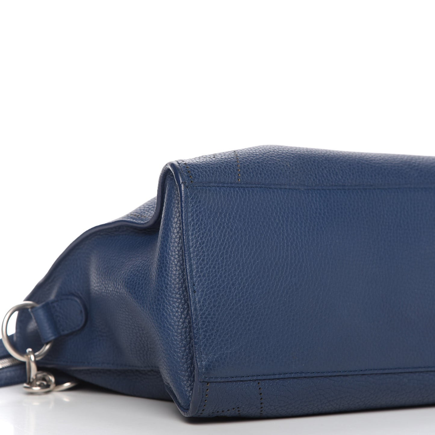 Veau Grana Perforated Blackout Hardware City Bleu Tanzanite