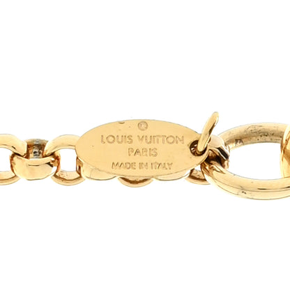 Louis Vuitton Vivienne Crystal Porte Cles Charm Key Holder White 3 of 5