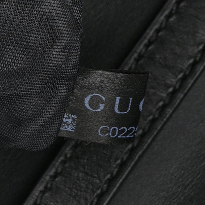 Gucci Calfskin Medium Sylvie Top Handle Bag Black 8 of 11