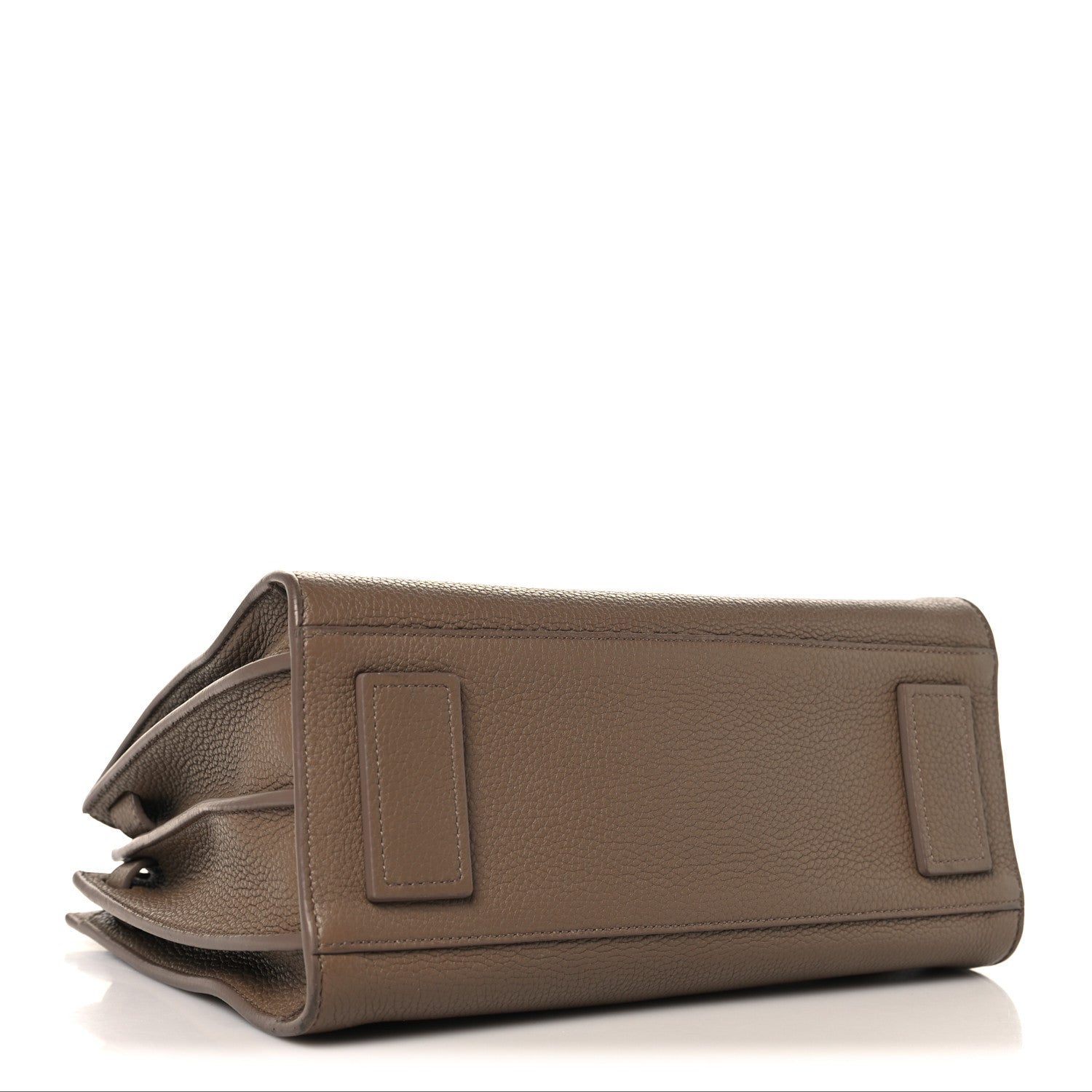 Saint Laurent Grained Calfskin Baby Sac De Jour Souple Taupe 4 of 12