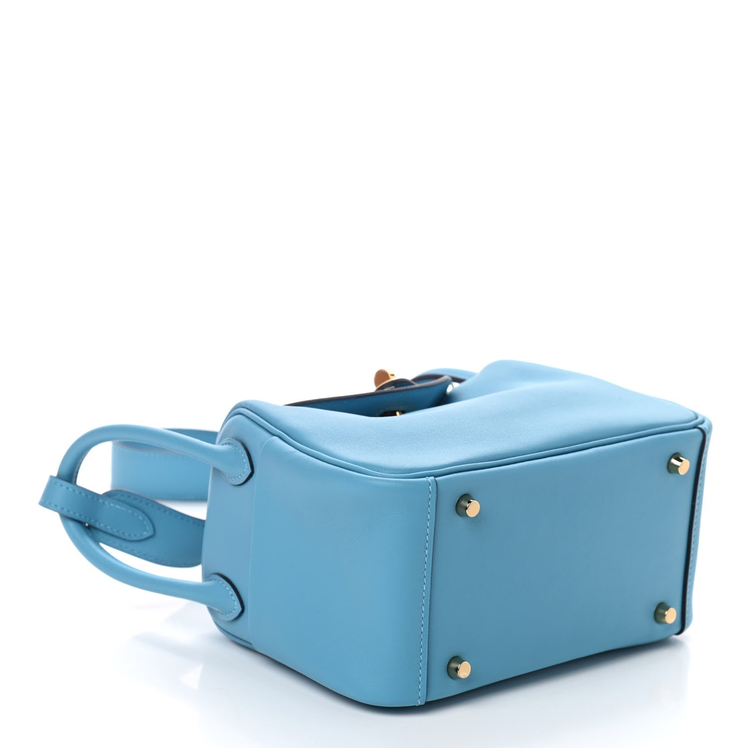 Hermes Swift Mini Lindy 20 Bleu Du Nord 4 of 9