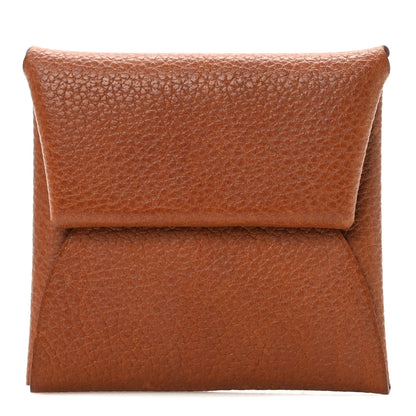 Hermes Barenia Faubourg Bastia Coin Purse Fauve 1 of 6
