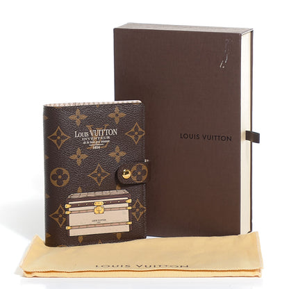 Louis Vuitton Monogram Trunks and Locks Small Ring Agenda Cover 8 of 8