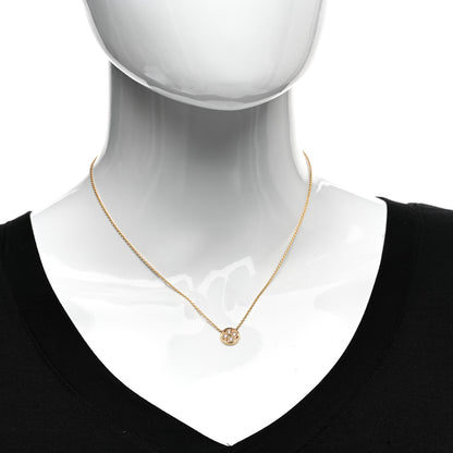 Louis Vuitton 18K Pink Gold Diamond Blossom BB Pendant Necklace 2 of 4
