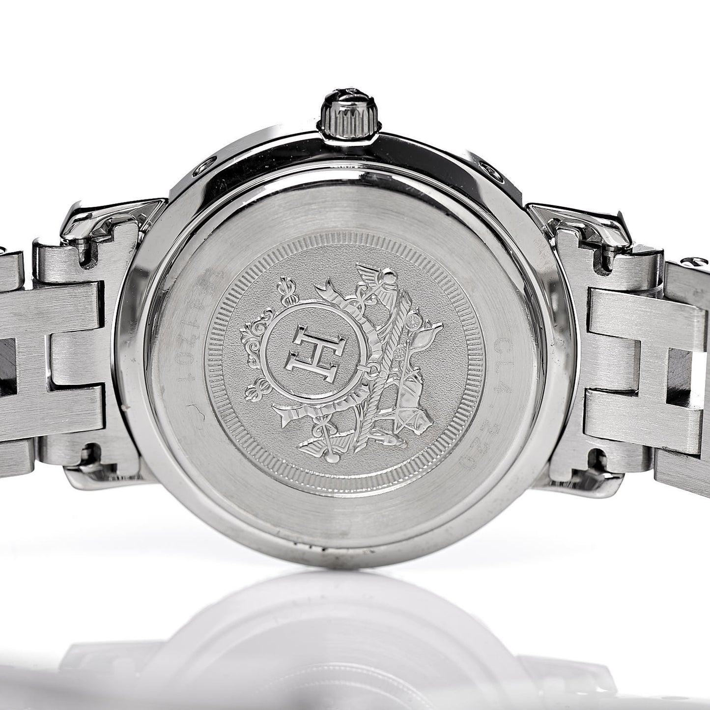 Stainless Steel 24mm Clipper Quartz Watch Gold