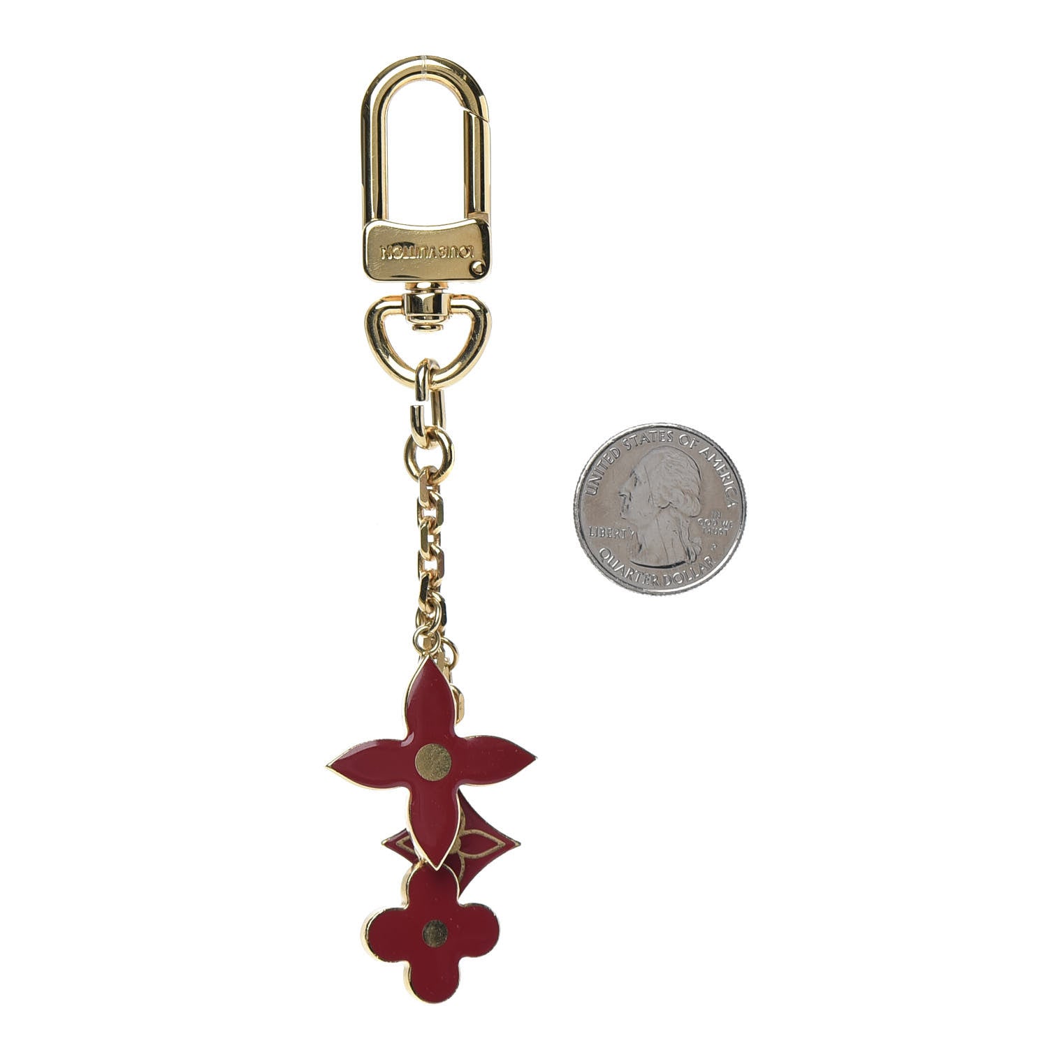 Louis Vuitton Pastilles Key Chain Bag Charm Pomme D'Amour 2 of 3