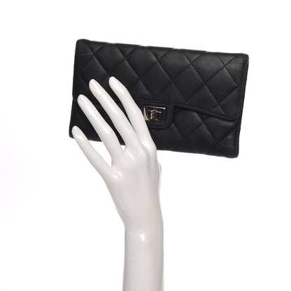 Chanel Caviar Reissue Classic Wallet Black 2 of 11