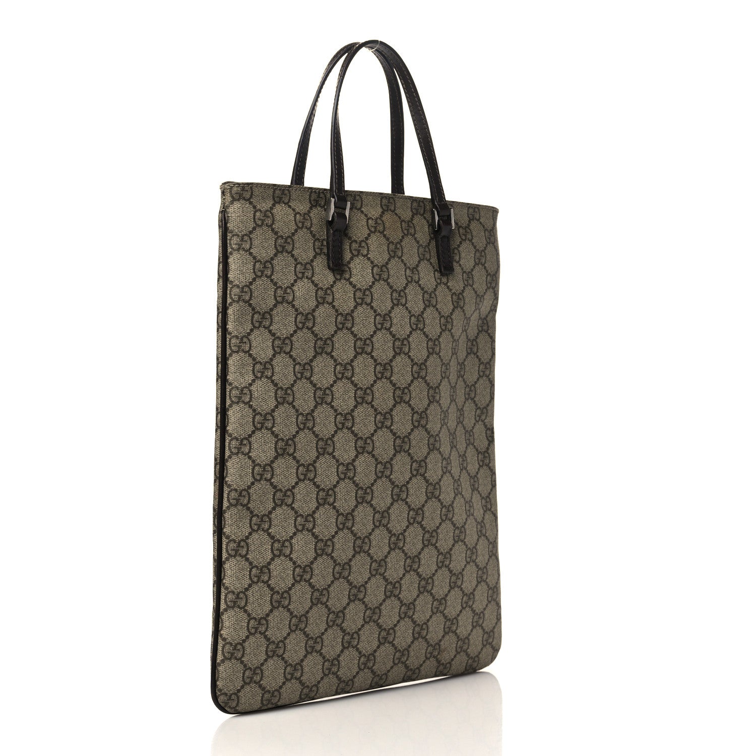 Gucci GG Plus Monogram Flat Vertical Tote Dark Brown 2 of 5
