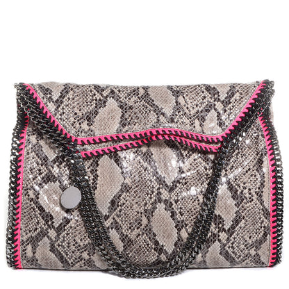 Stella McCartney Faux Python Falabella Tote 1 of 10