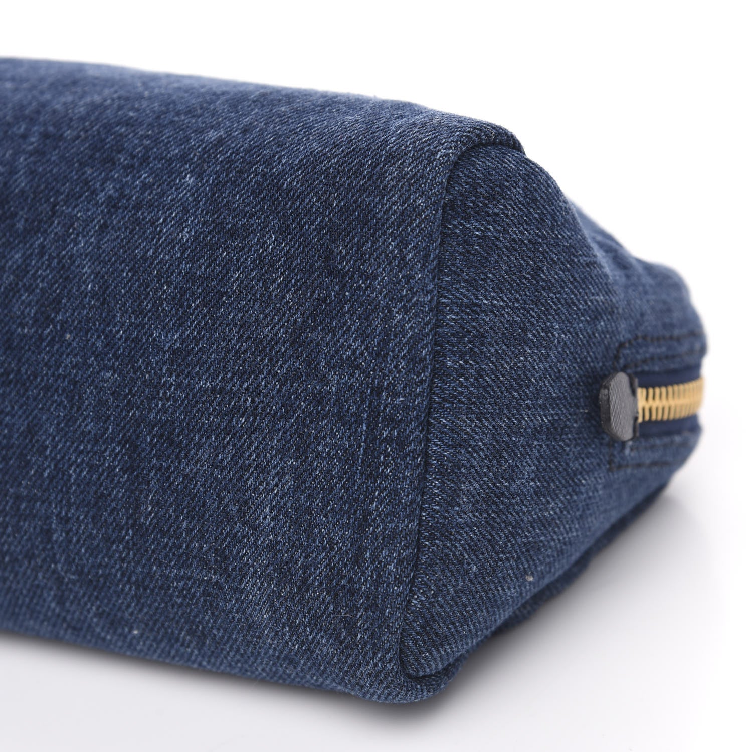 Prada Denim Cosmetic Pouch Bleu 8 of 8