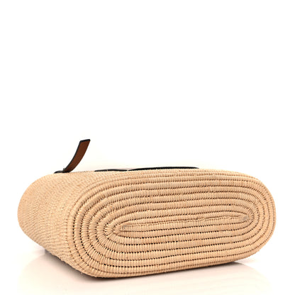 Loewe Raffia Small Square Basket Tote Bag Natural Tan 4 of 8