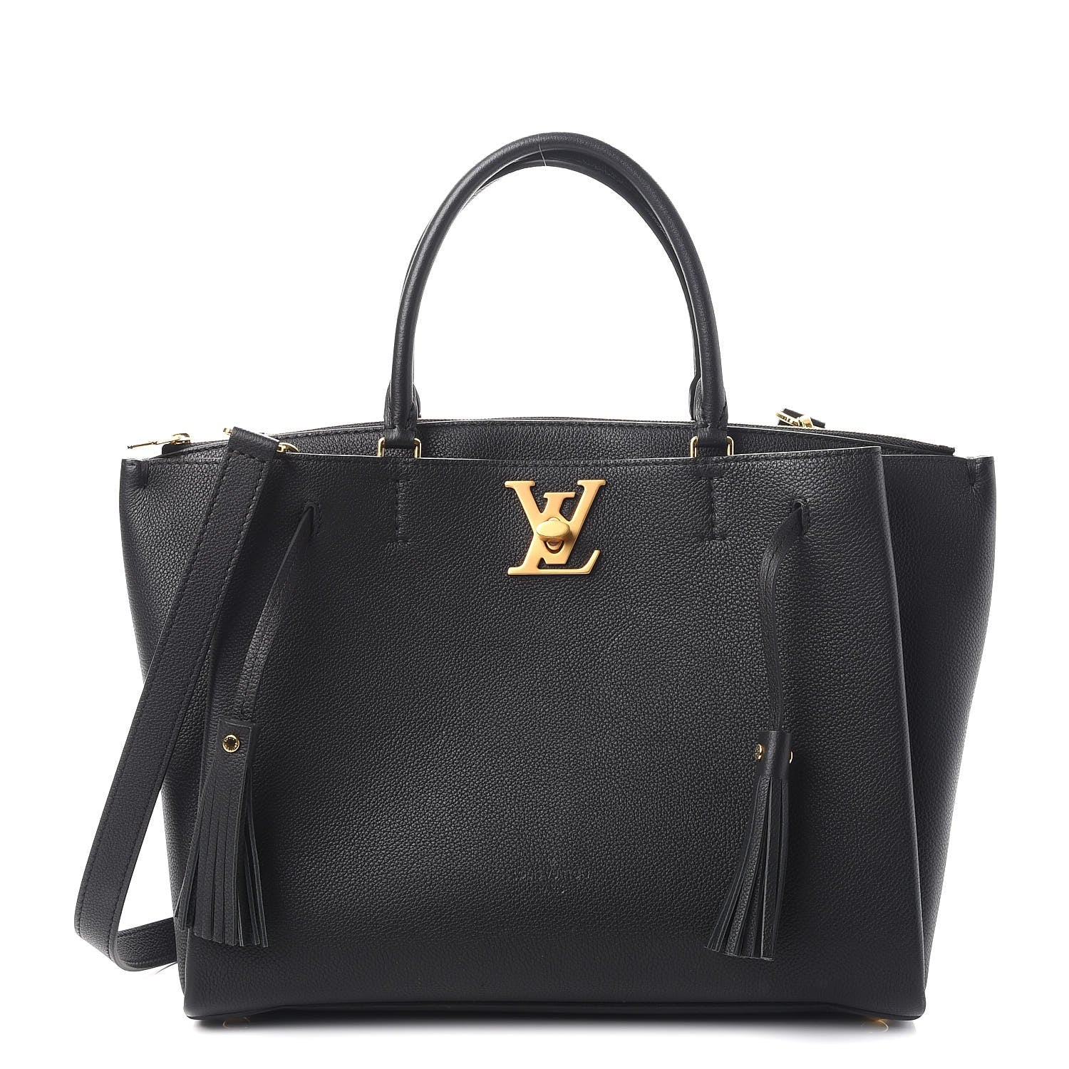 Louis Vuitton Calfskin Lockmeto Black 1 of 11