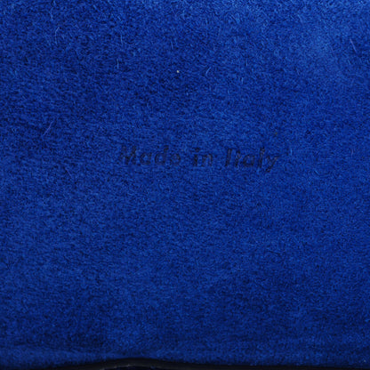 Celine Grained Calfskin Mini Belt Bag Indigo 7 of 8