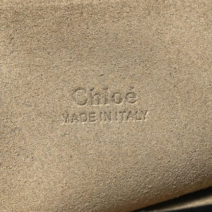 Chloe Calfskin Medium Faye Fringe Shoulder Bag Black 7 of 12