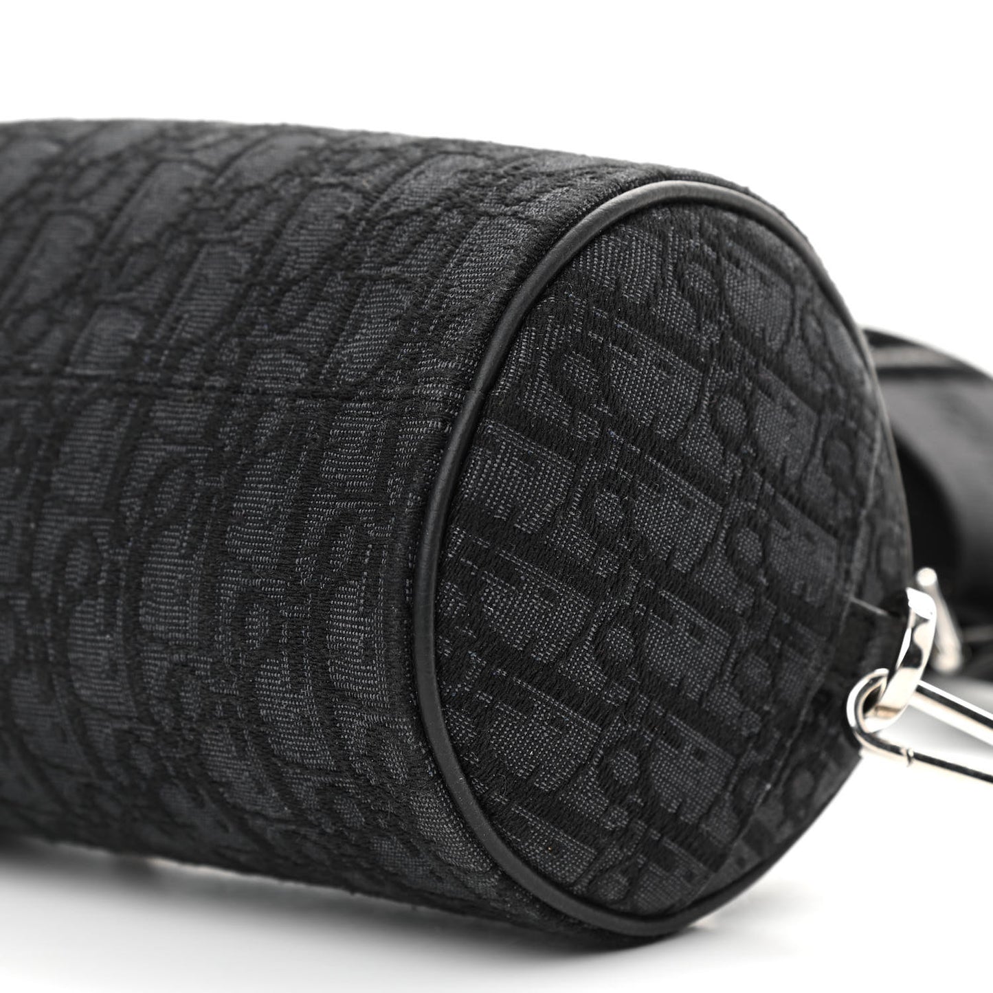 Oblique Roller Messenger Bag Black